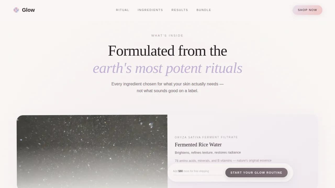 Specialist Beauty & Cosmetics Brand Blog & Content Website Template