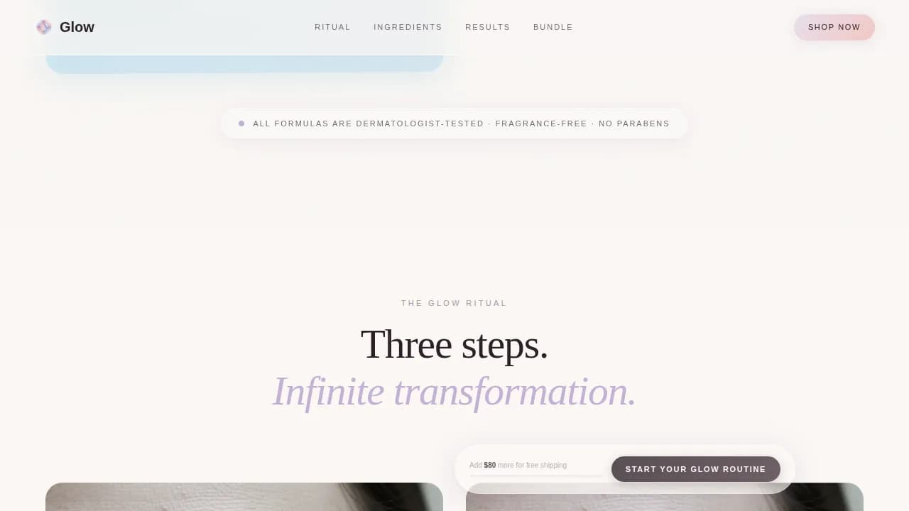 Specialist Beauty & Cosmetics Brand Blog & Content Website Template