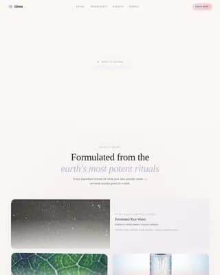 Specialist Beauty & Cosmetics Brand Blog & Content Website Template