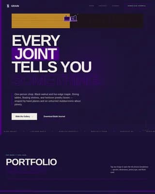Timber — Raw Woodcraft Exhibition Landing Page Template