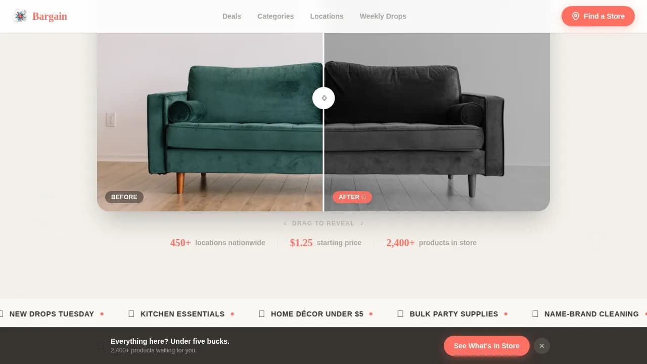 Local Brick & Mortar Business Professional Website Template