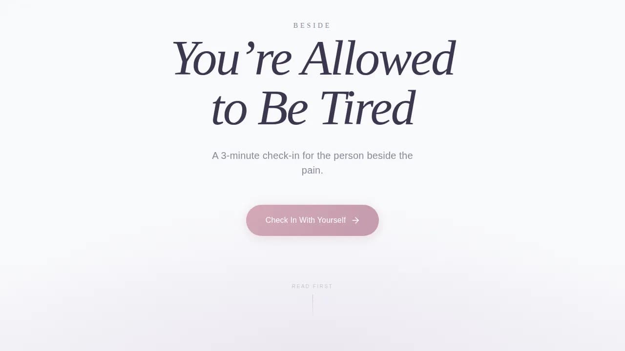 Endometriosis Care Blog Website Template