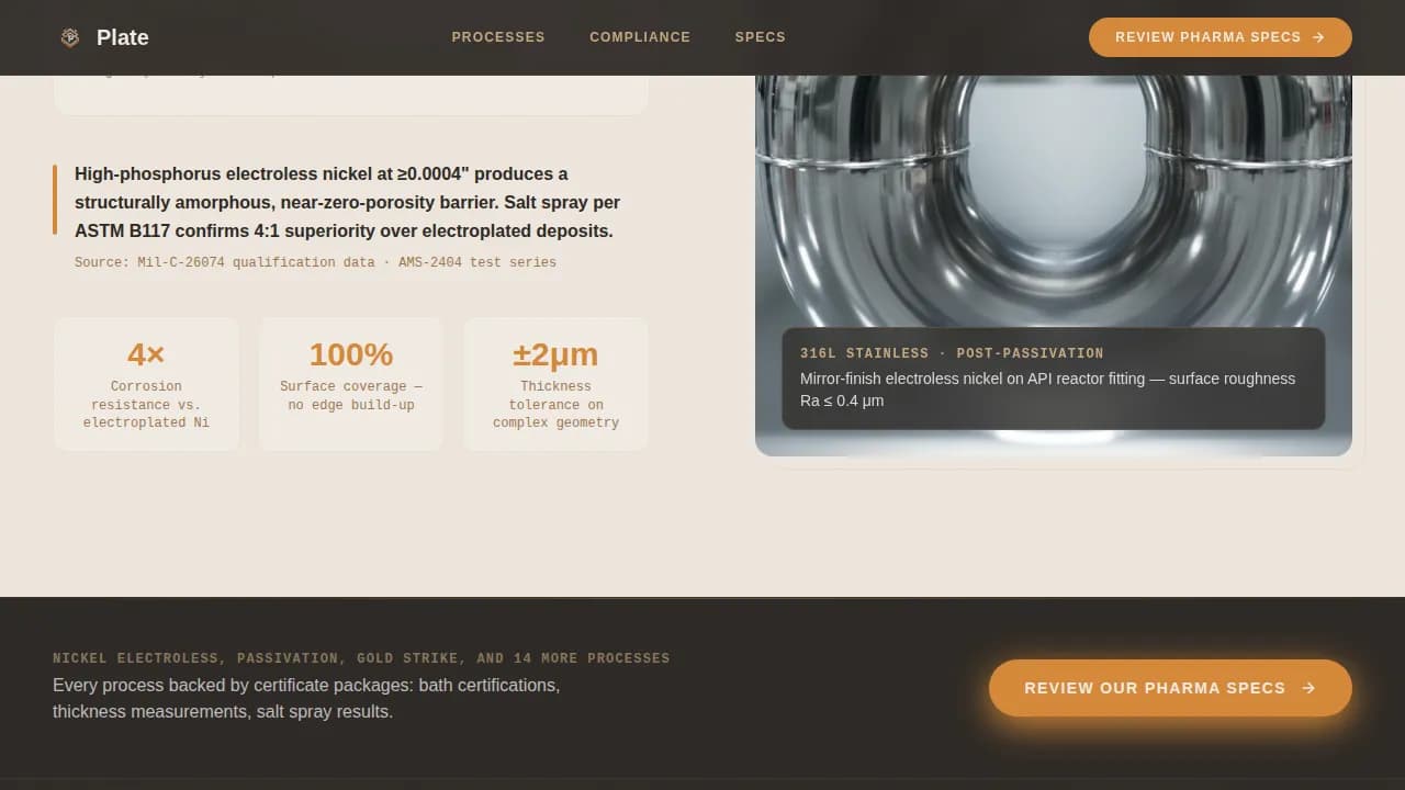 Pharmaceutical Manufacturing Directory Website Template