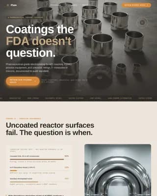 Pharmaceutical Manufacturing Directory Website Template