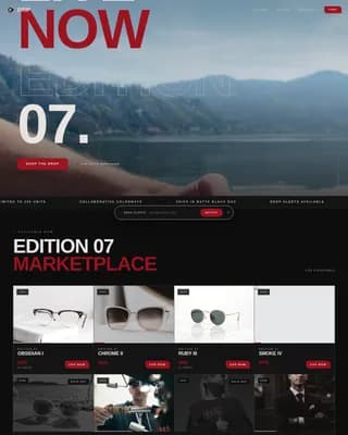 Streetwear Fashion Portfolio & Case Study Website Template
