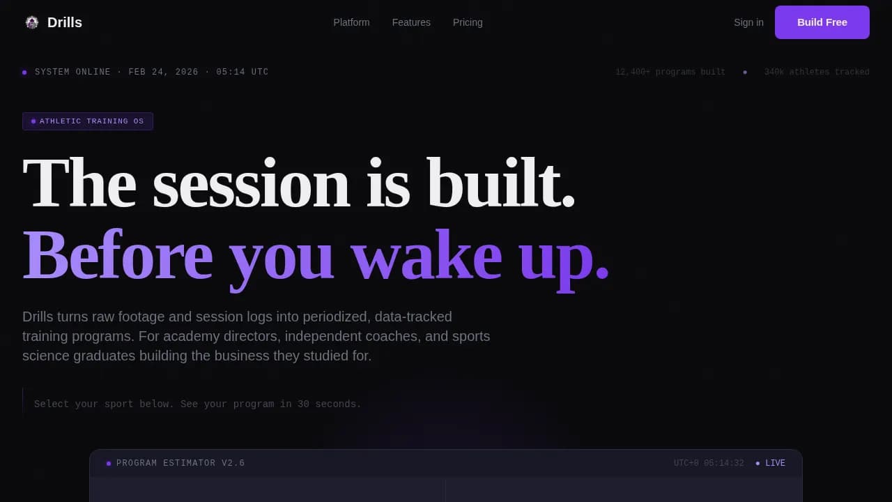 Advanced Sports Digital Presence Professional Website Template
