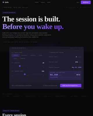 Advanced Sports Digital Presence Professional Website Template