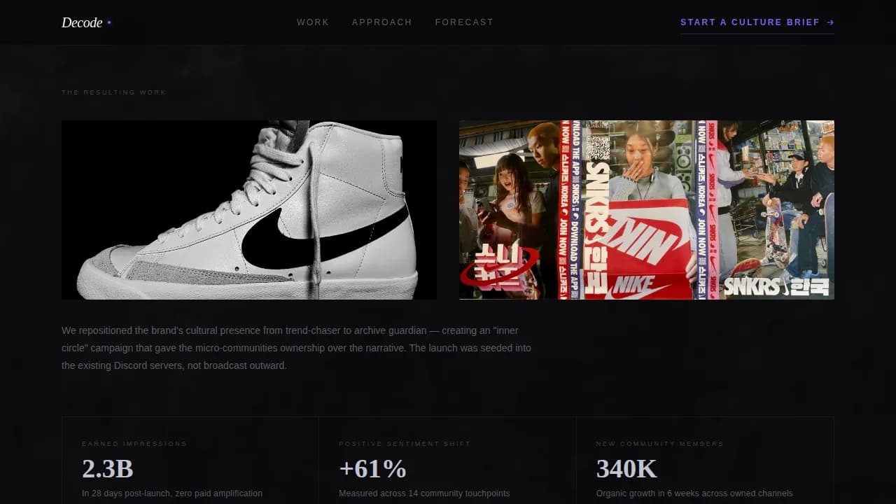 Research & Strategy Agency Directory Website Template