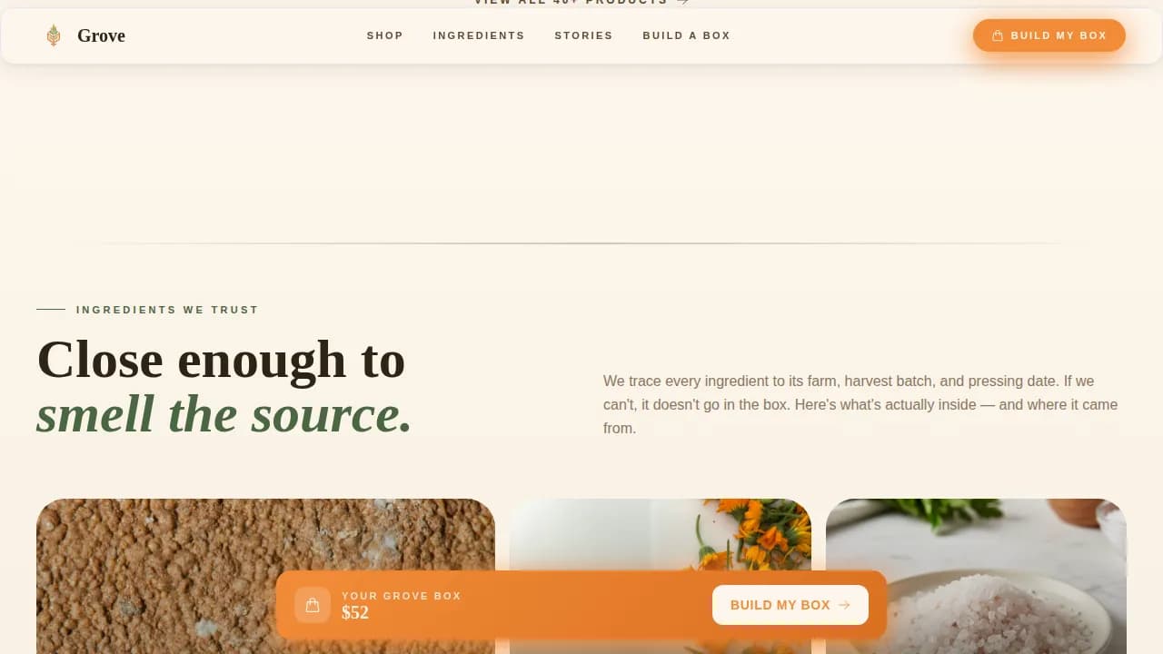 Home & Garden E-Commerce Professional Website Template