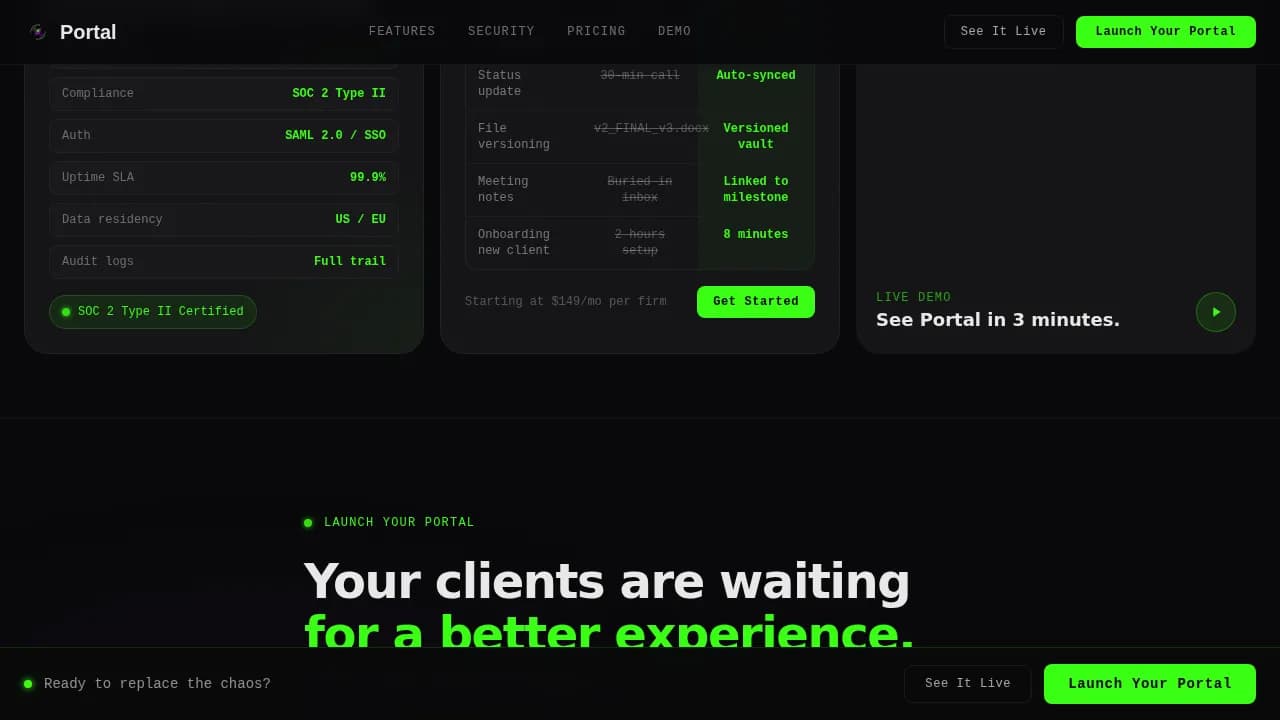 Specialist Consulting Digital Presence Professional Website Template