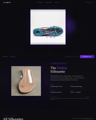 Specialist Streetwear Fashion Pre-Launch & Coming Soon Website Template