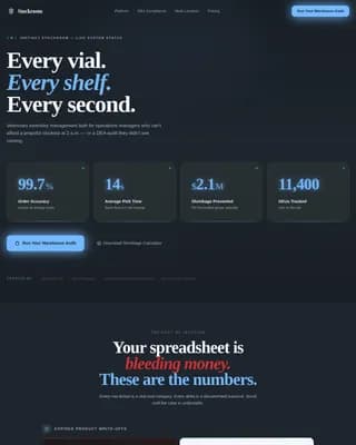 Specialist Veterinary Software Cost Estimator Website Template