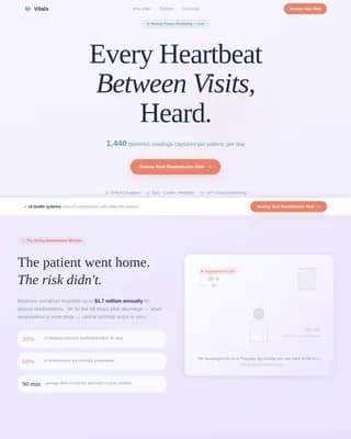 Complete Telemedicine & Health Tech Professional Website Template