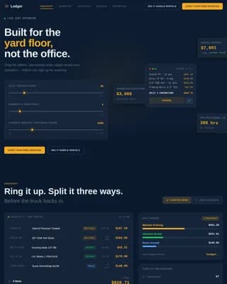 Construction Software & SaaS Careers & Recruitment Website Template