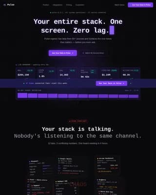 Premium Software & SaaS Professional Website Template