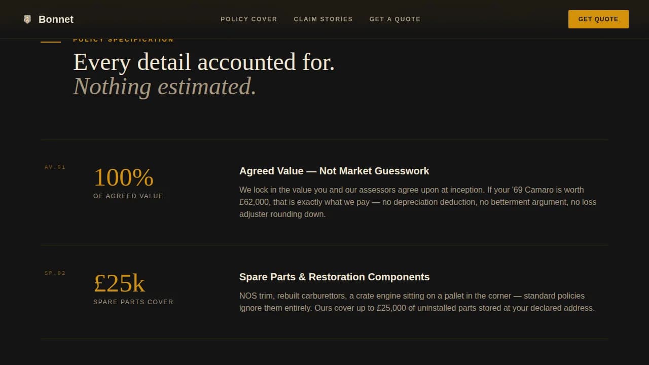 Vehicle Insurance & Finance Privacy Policy Website Template