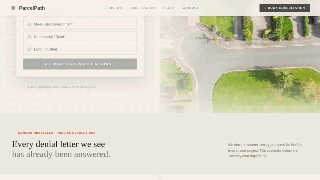 Land & Agricultural Real Estate Booking Website Template