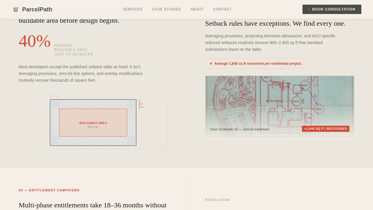 Land & Agricultural Real Estate Booking Website Template