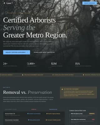 Arborist Comparison Website Template
