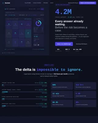 LegalTech Startup Professional Website Template