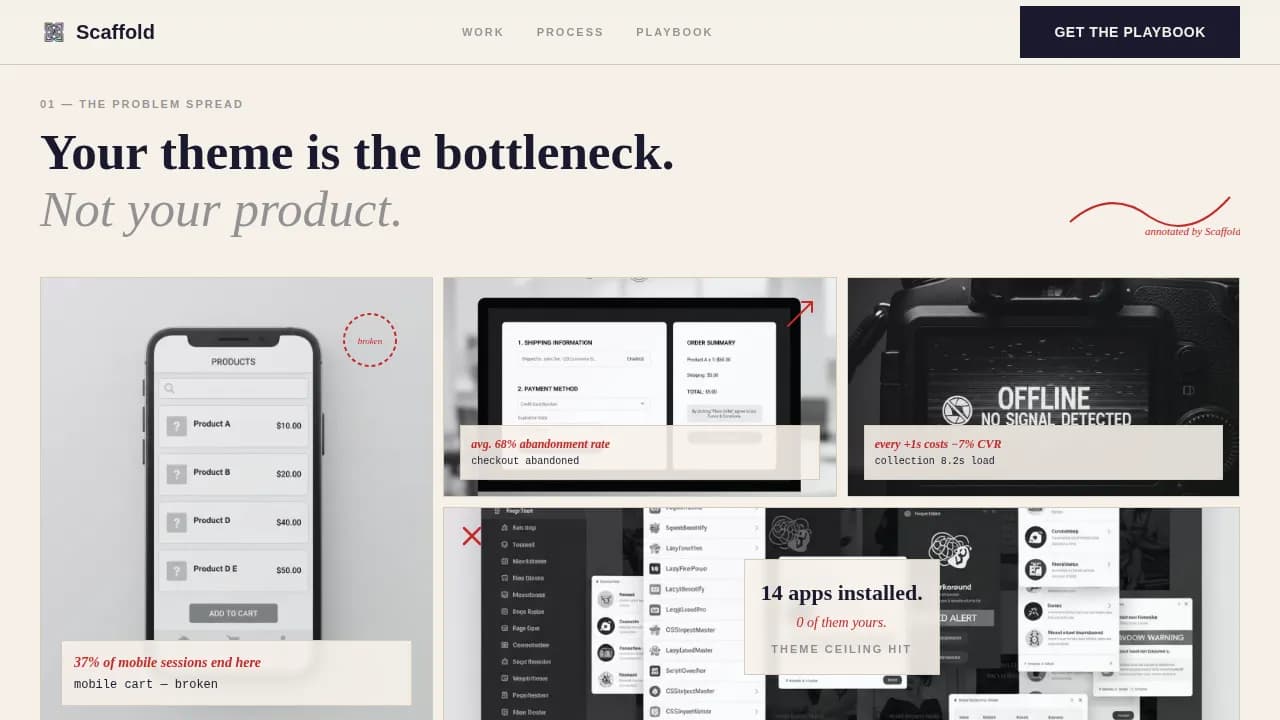 Build — Expert Ecommerce Development Landing Page Template
