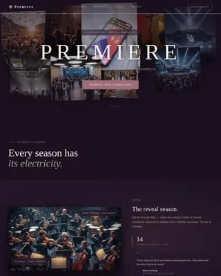 Showcase — Cinematic Product Launch Videography Landing Page Template