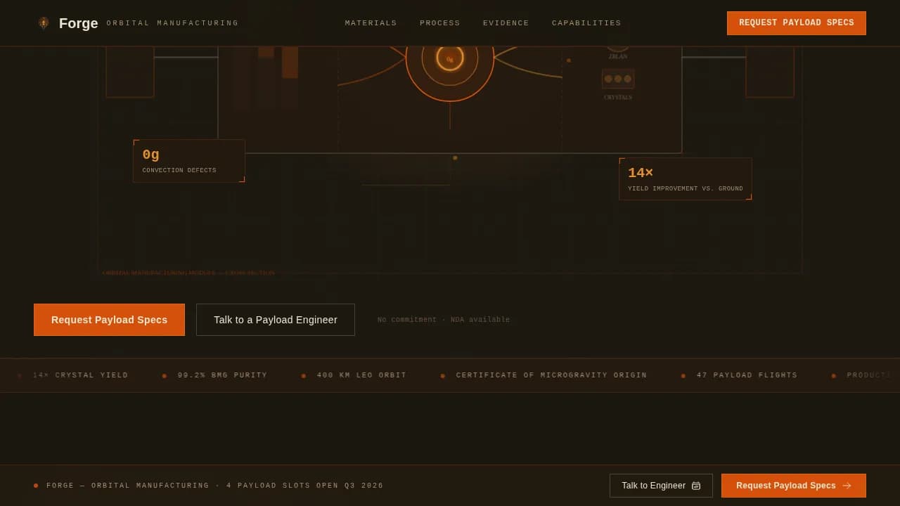 Space & Advanced Aerospace Directory Website Template