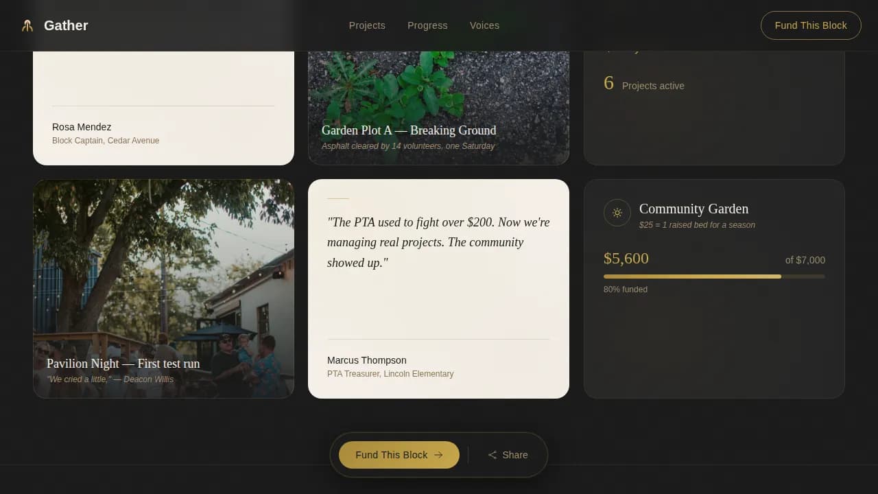 Certified Charity & Fundraiser Profile Professional Website Template