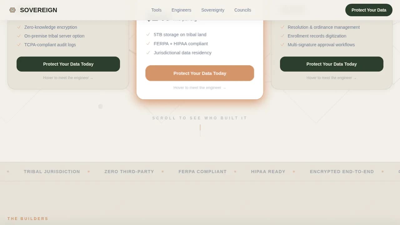 Indigenous-Owned Business Privacy Policy & Terms Website Template