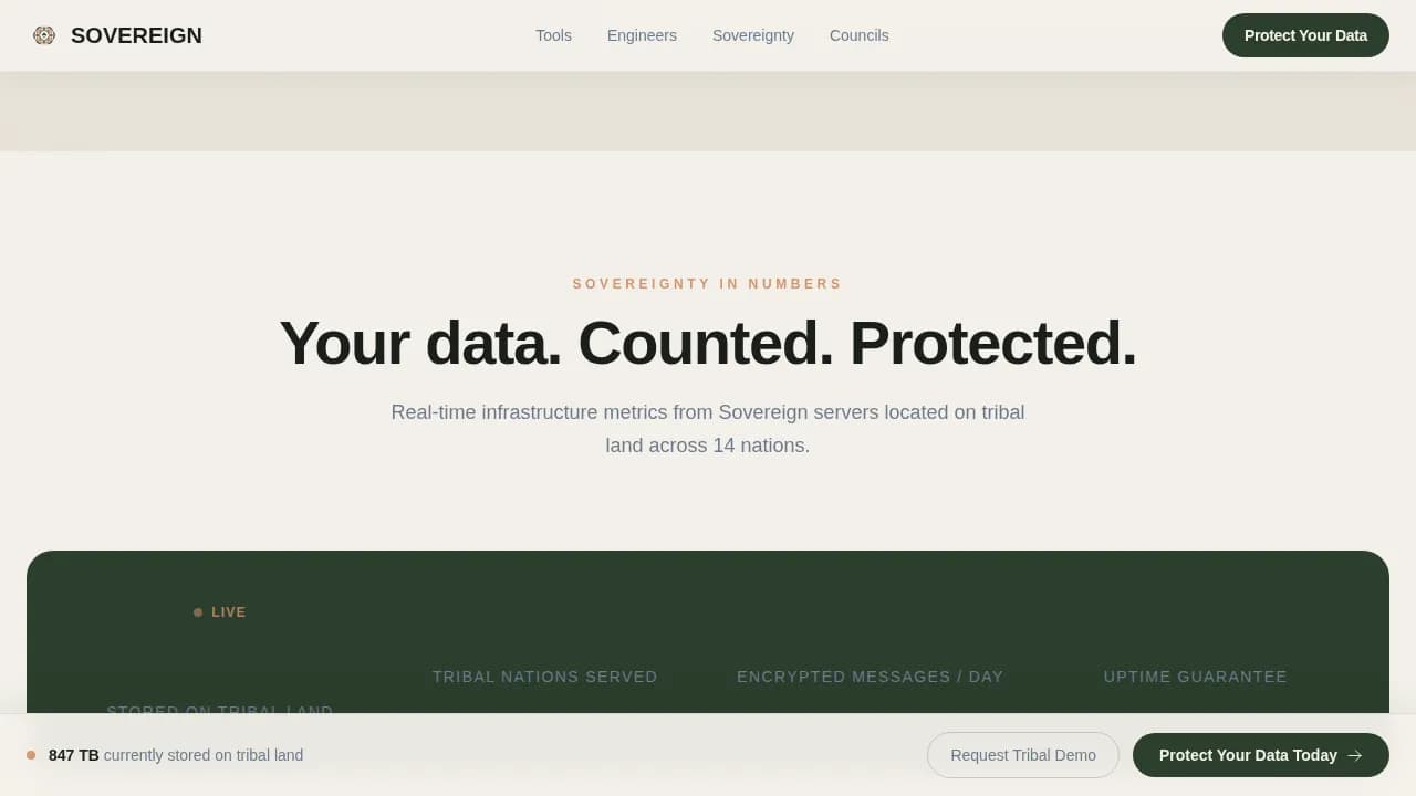 Indigenous-Owned Business Privacy Policy & Terms Website Template