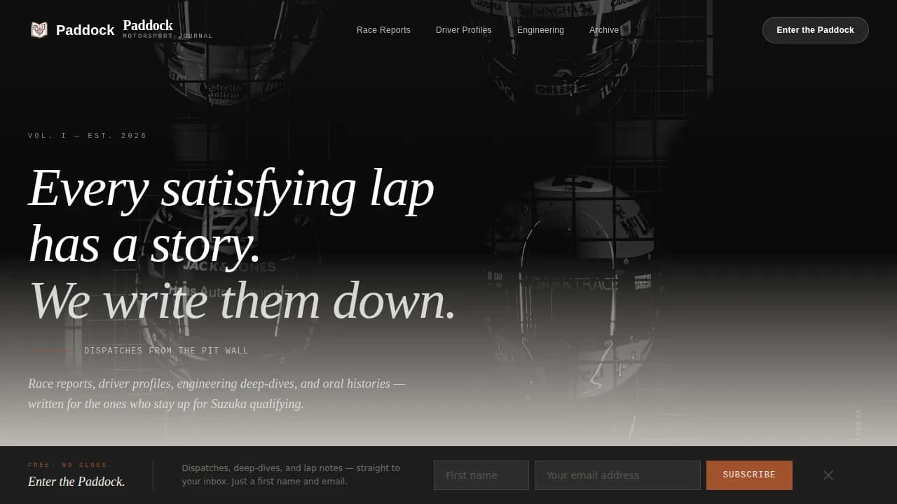 Certified Sports Blog Blog & Content Website Template
