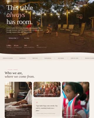 Specialist Latin American Community Professional Website Template