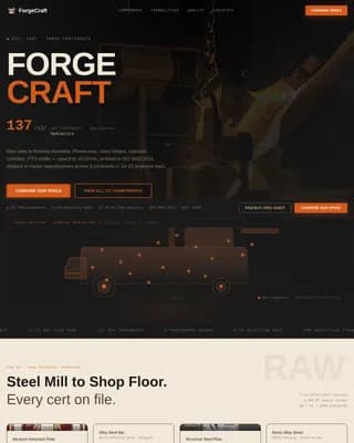 Specialist Agricultural Equipment Manufacturing Comparison Website Template