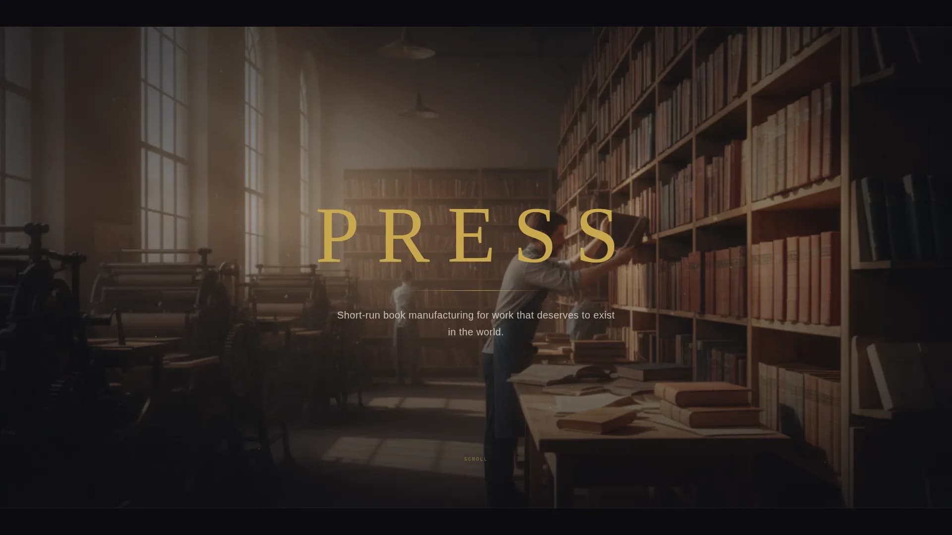 Publishing & Book Industry Pre-Launch & Coming Soon Website Template