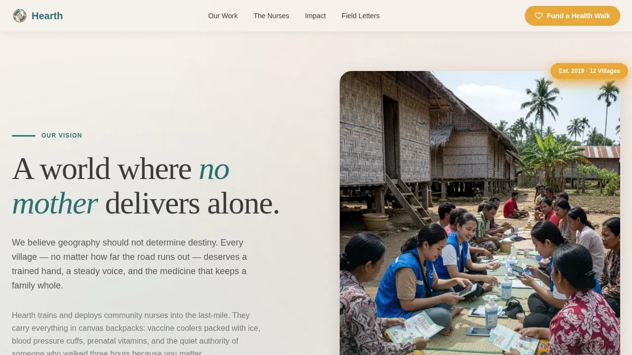 Specialist Foundation & NGO Blog & Content Website Template