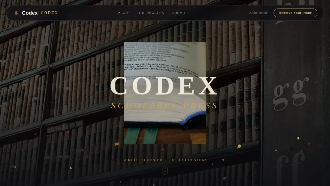 Local Publishing & Book Industry Pre-Launch & Coming Soon Website Template
