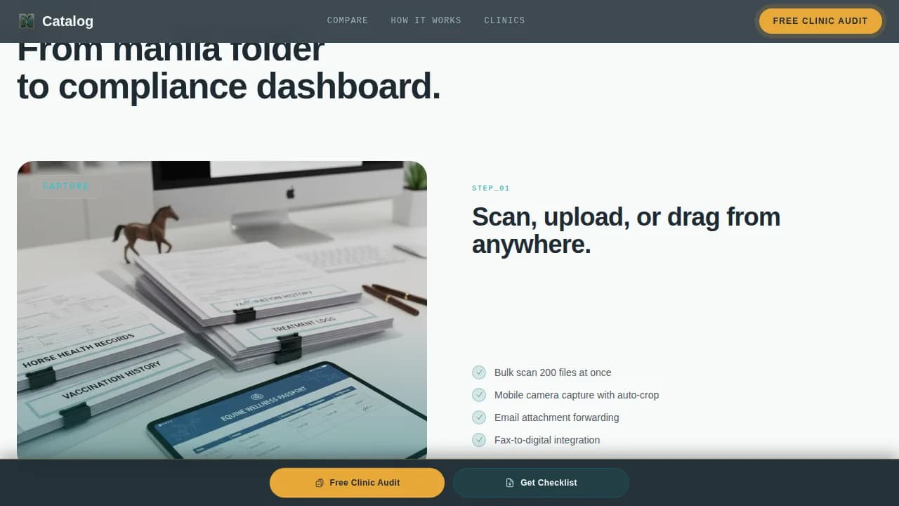 Veterinary Software Comparison Website Template