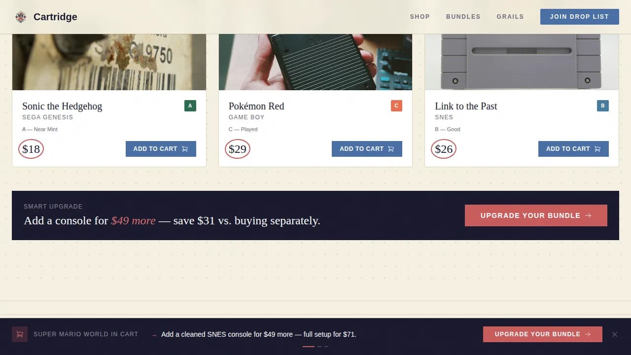 Hobby & Passion Supplies Professional Website Template