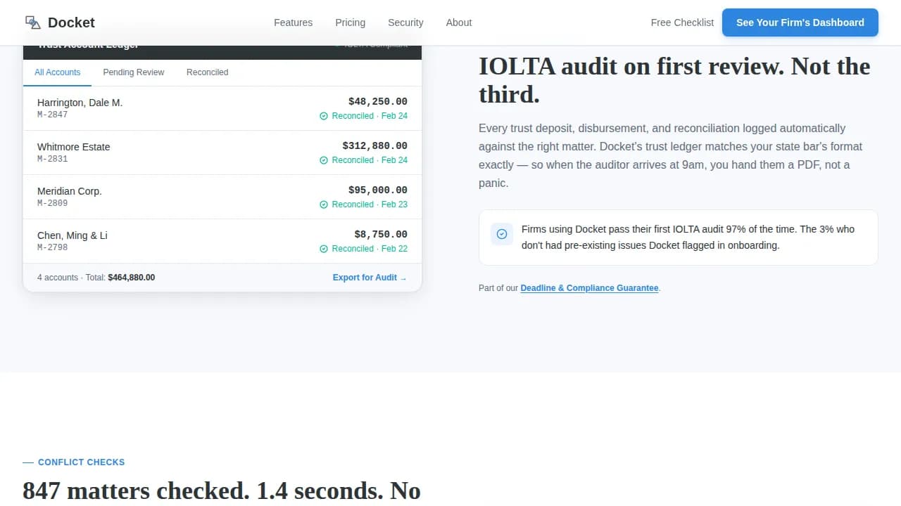 Specialist LegalTech & Compliance Software Professional Website Template