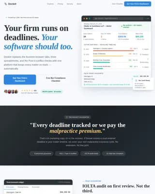 Specialist LegalTech & Compliance Software Professional Website Template