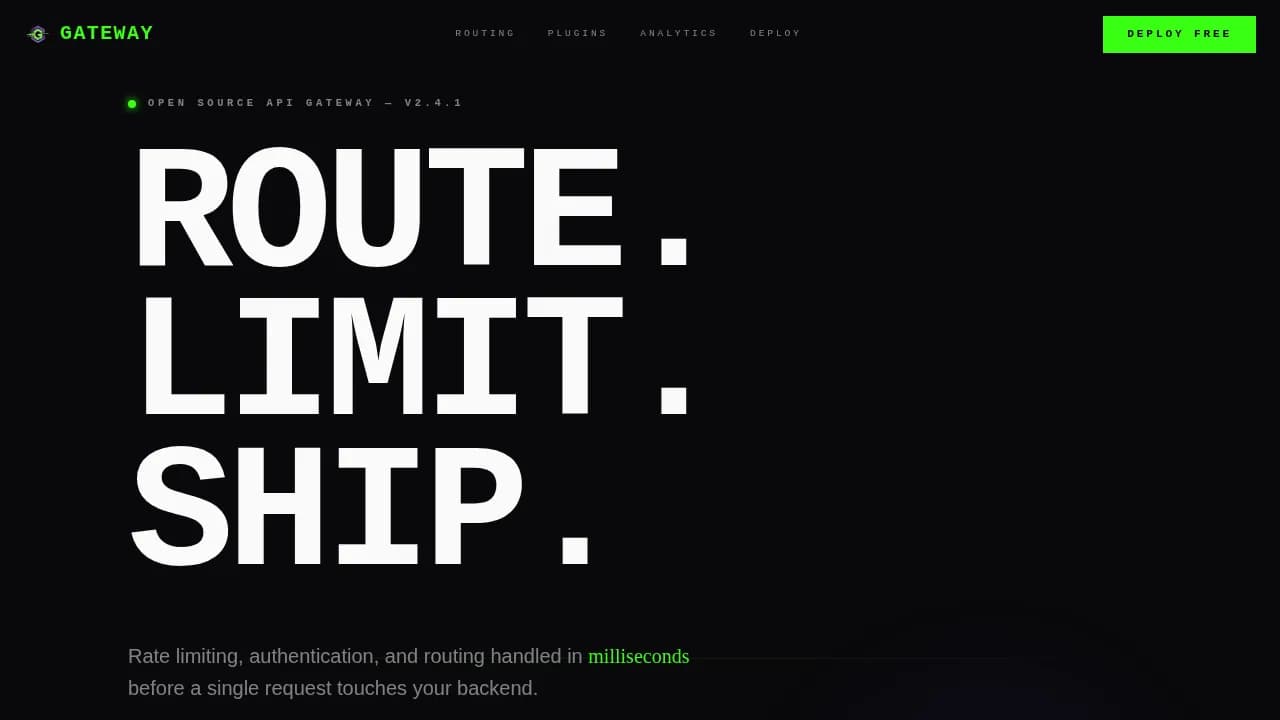API Management Technology Specialist Professional Website Template