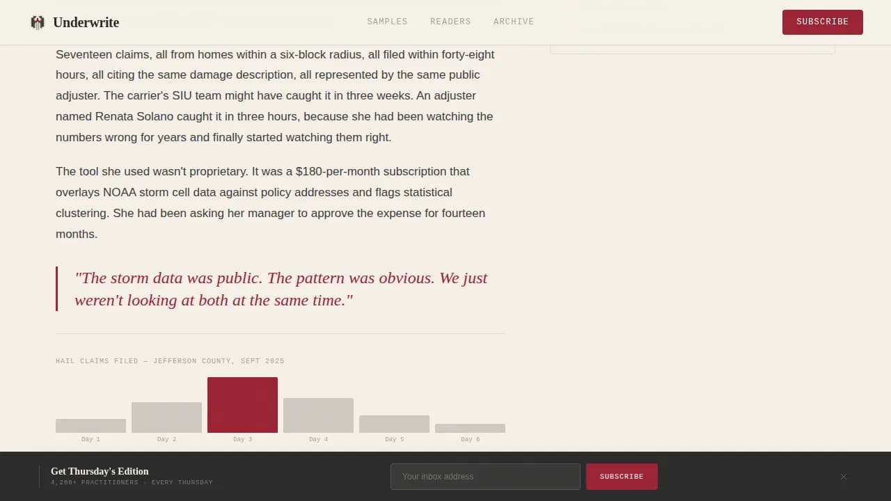 Insurance Blog & Media Blog Website Template