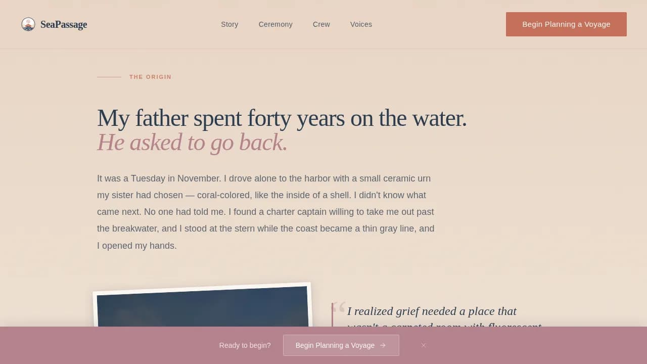 Cemetery & Burial Professional Website Template