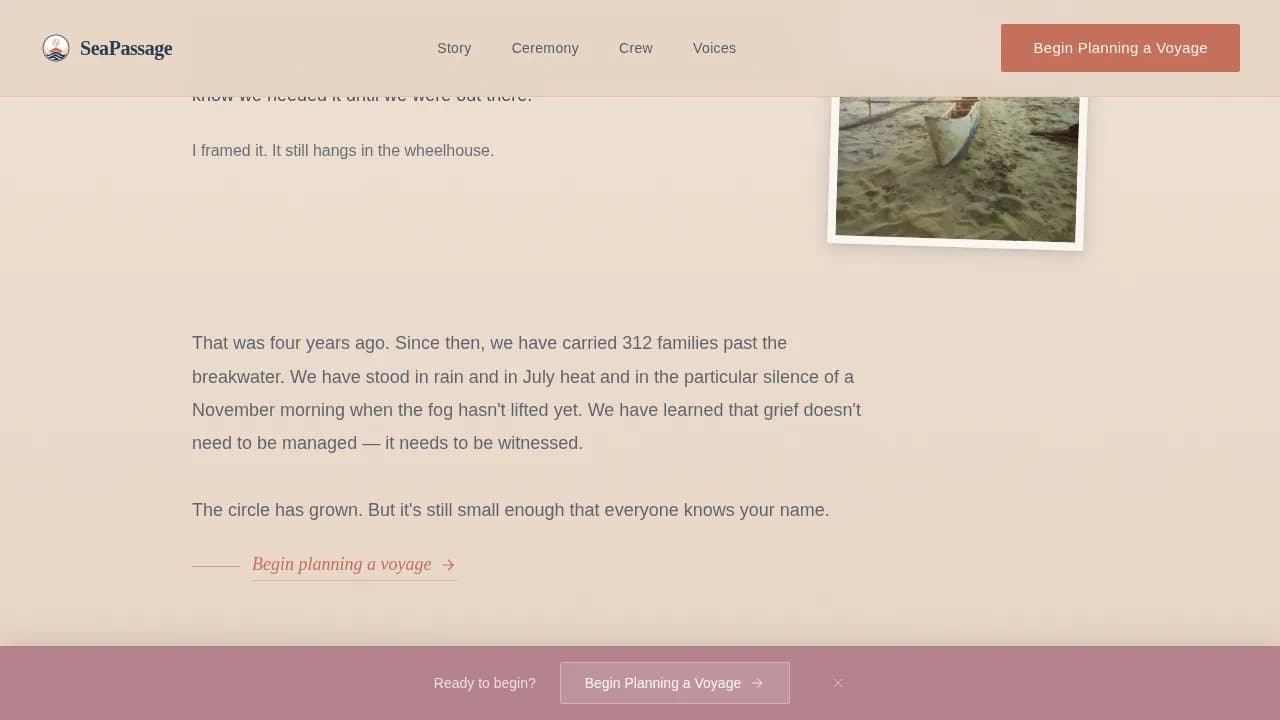Cemetery & Burial Professional Website Template