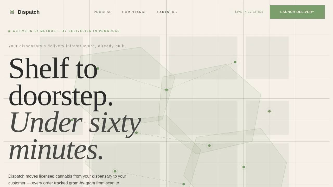 Cannabis Industry Privacy Policy Website Template