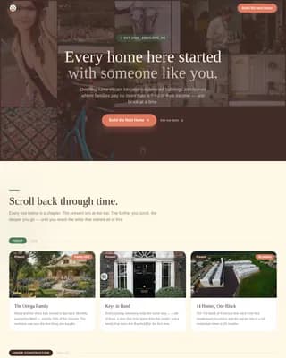 Housing & Homelessness Professional Website Template