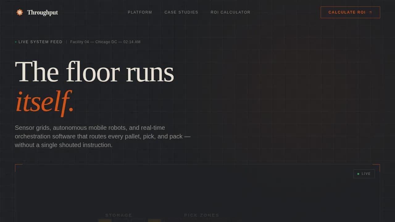 Robotics & Automation Cost Calculator Website Template
