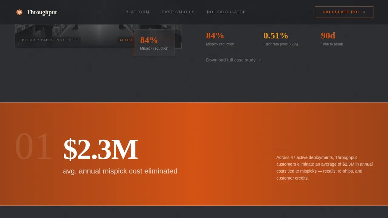 Robotics & Automation Cost Calculator Website Template