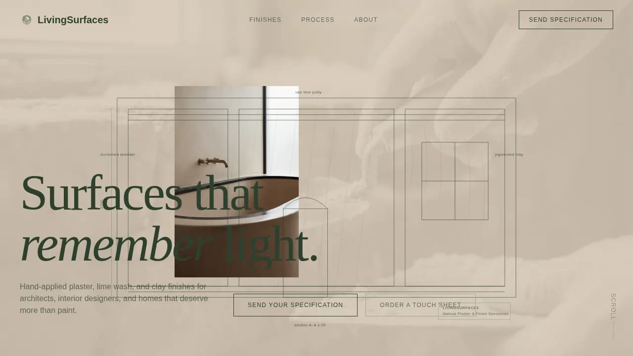 Drywall & Plastering Professional Website Template