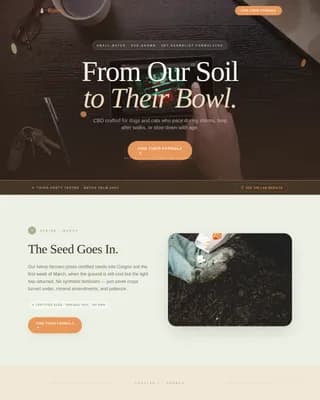 Premium Cannabis Industry Services Professional Website Template